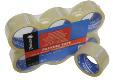 Packing Tape, 6-Pack Rolls