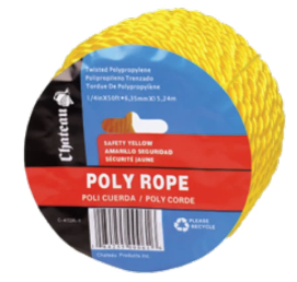 Rope, Yellow Tie-Down