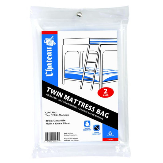 Mattress Covers, Twin, 2-Pack (077)
